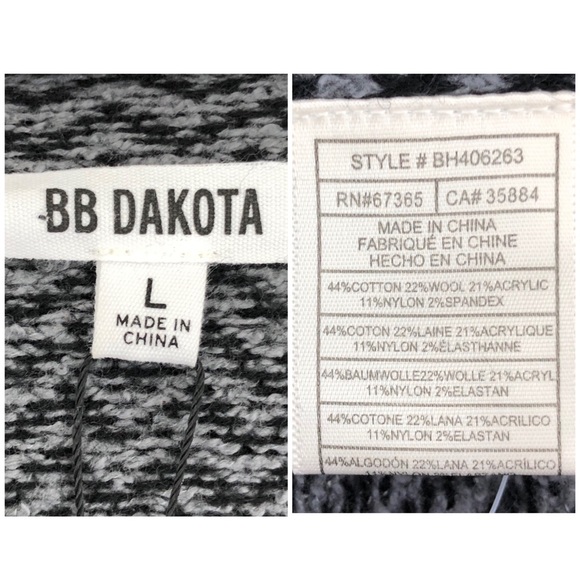 Ruffled Cold Shoulder  Sweater Size Large NWT - Picture 8 of 8